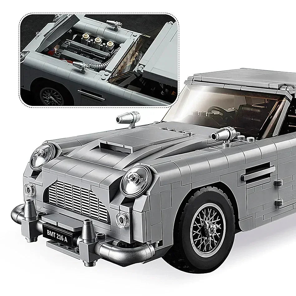 007 James Bond Aston Martin Technic Car Series 10262 Building Blocks (1295Pcs)