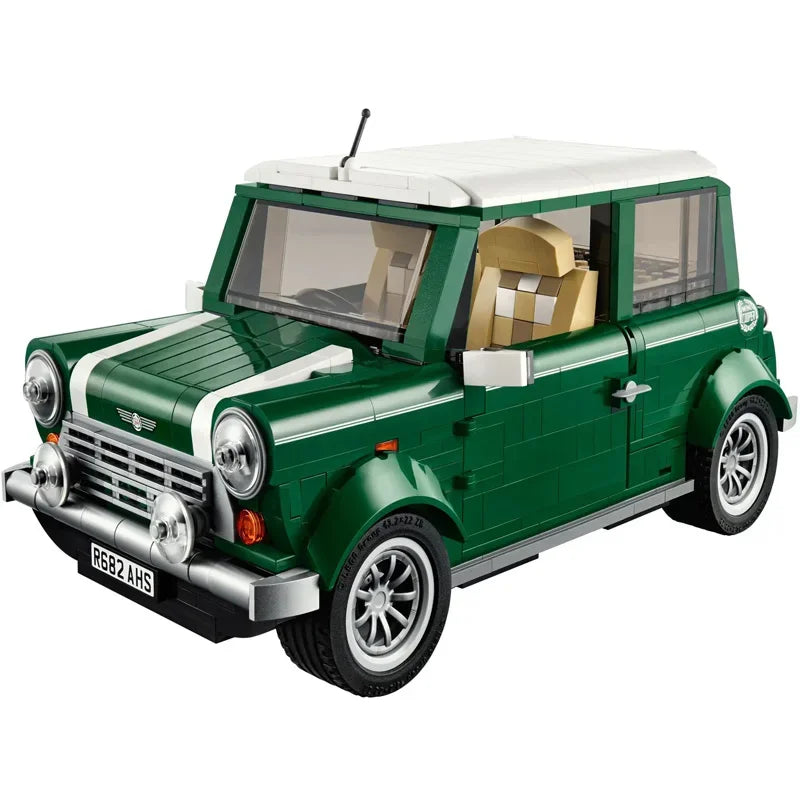 MINI Cooper Retro Vintage Car Model 10242 Building Blocks (1106Pcs)