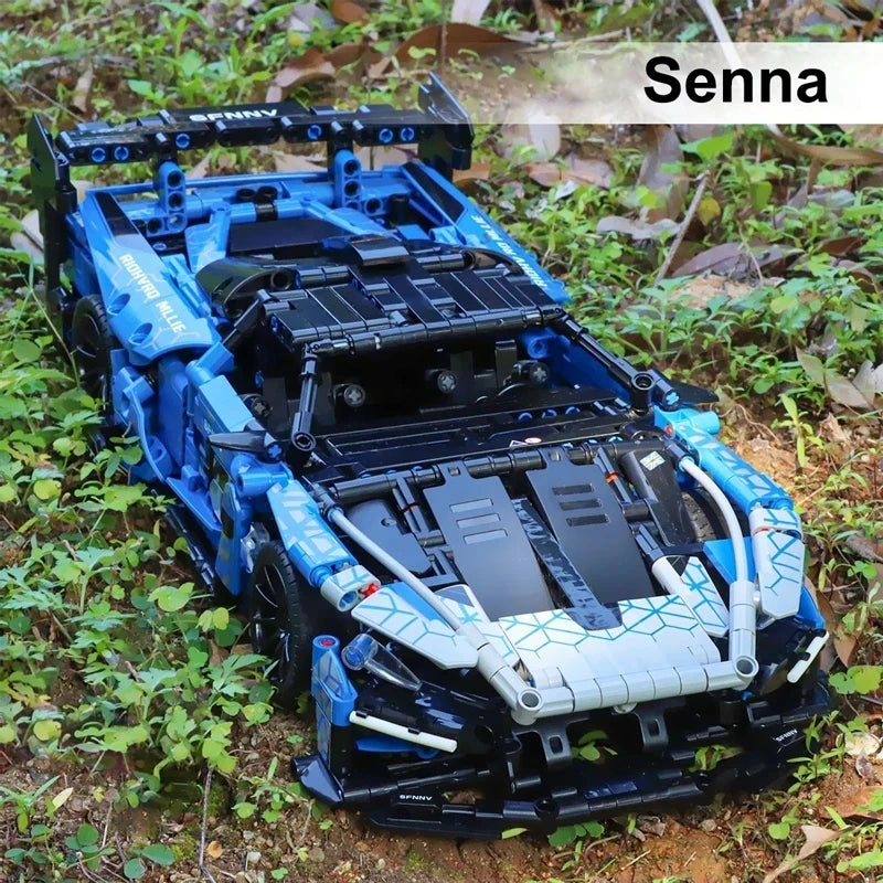 McLarened Senna GTR 42123 Technic Building Blocks OR Remote Control (1404Pcs)