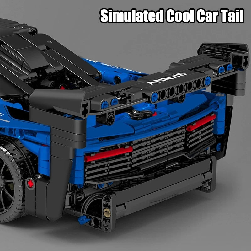 McLarened Senna GTR 42123 Technic Building Blocks OR Remote Control (1404Pcs)