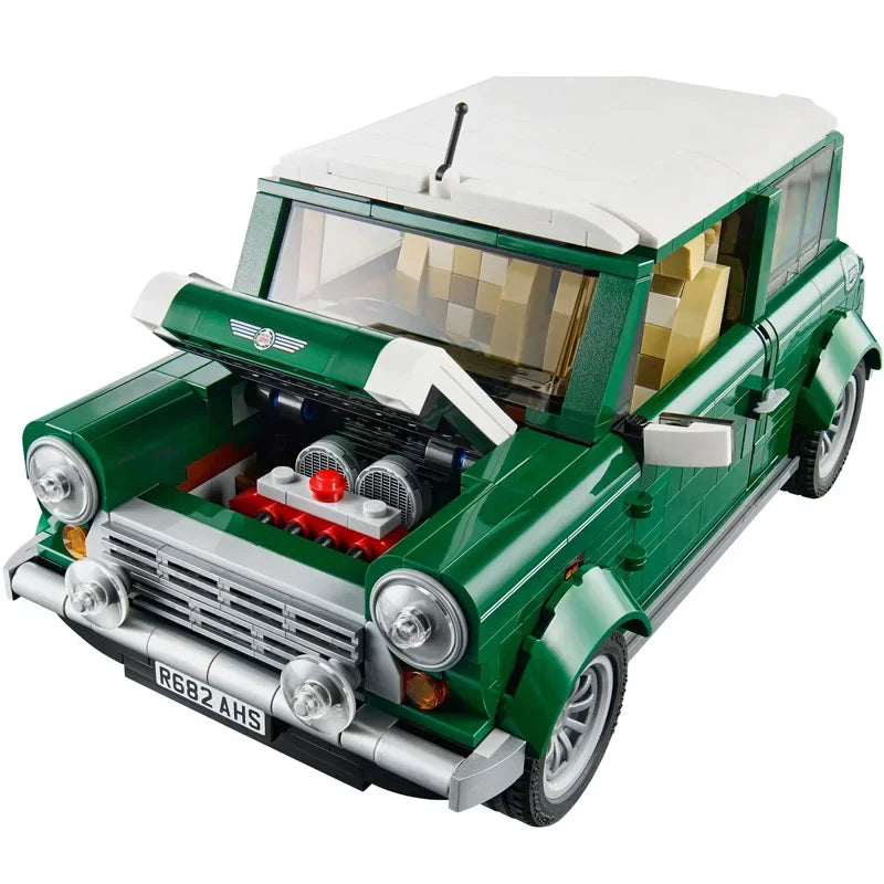 MINI Cooper Retro Vintage Car Model 10242 Building Blocks (1106Pcs)