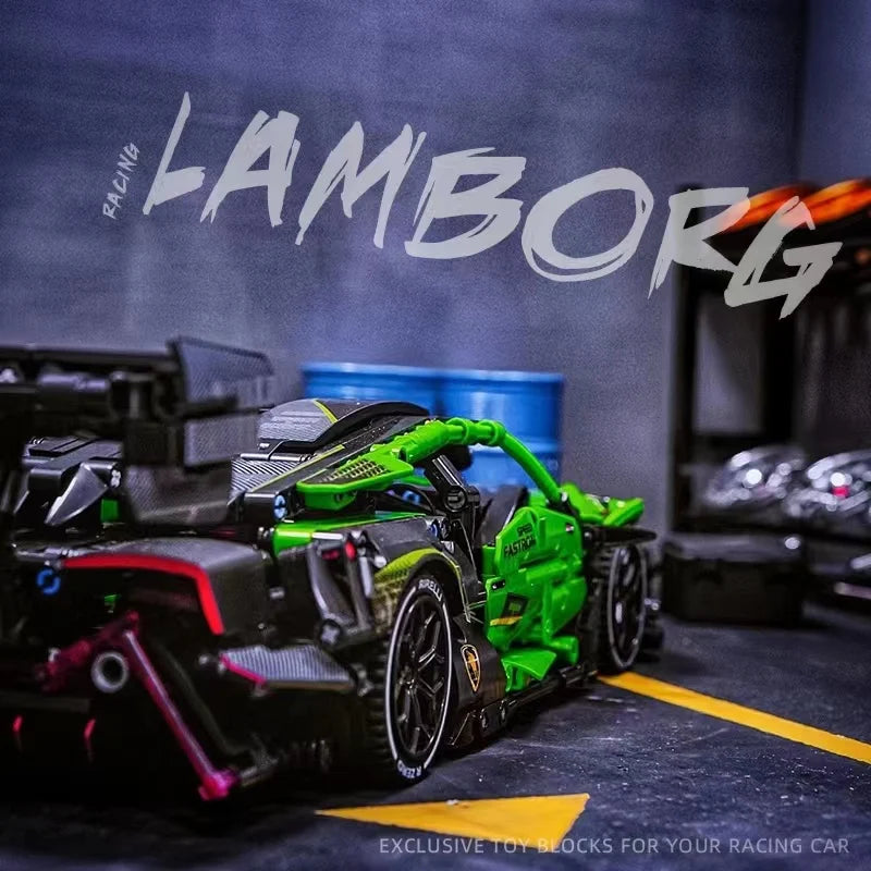 Lamborghini Sport Car Building Blocks (1644Pcs)