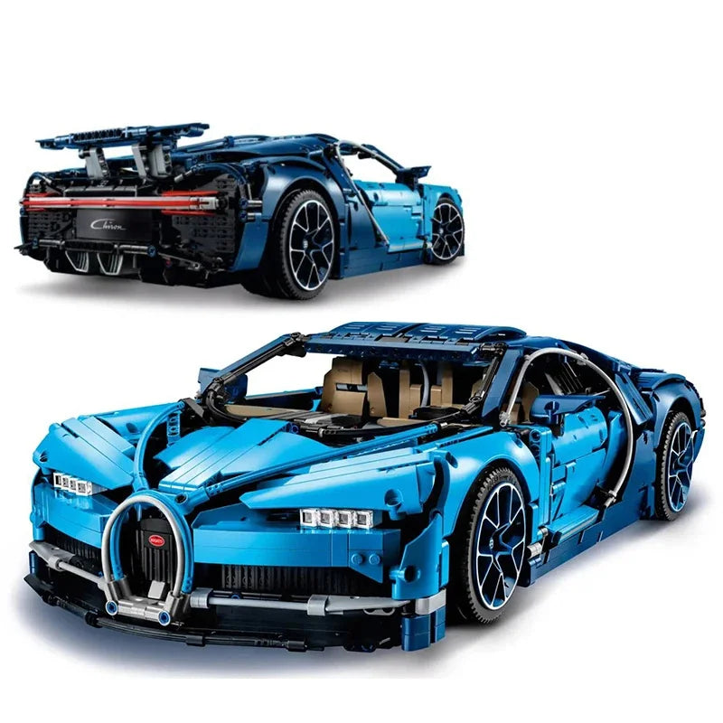 Bugatti Chiron Race Car Building Kit and Engineering toy 86001 (4024pcs)