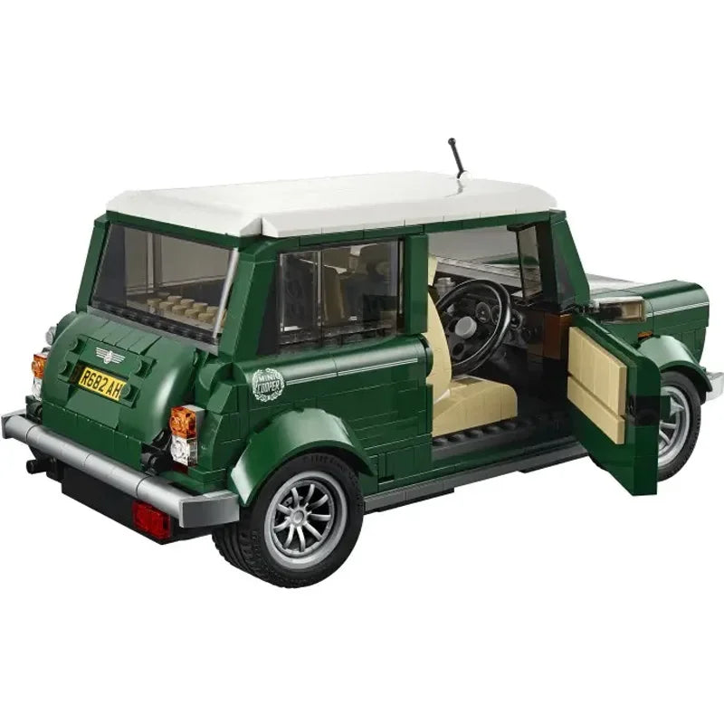 MINI Cooper Retro Vintage Car Model 10242 Building Blocks (1106Pcs)