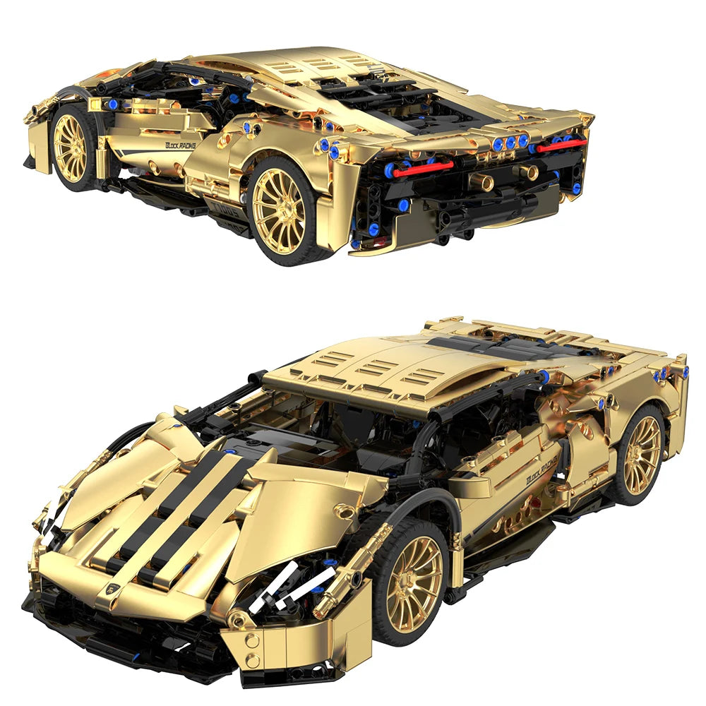 Lamborghini Racing Car Creative Series Model Building Blocks (1309pcs)